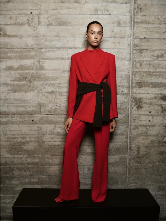 Mango Pants - NWT (size 2) MANGO HIGH-WAIST SUITS TROUSERS